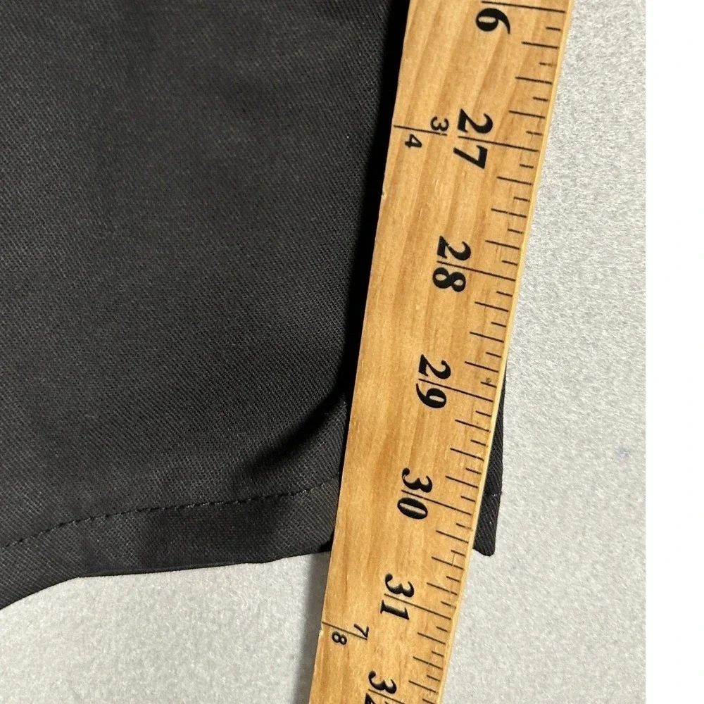 NEW Dickies Flex Pants Men 33X30 Black Workwear Cargo Pocket Flat Front Straight